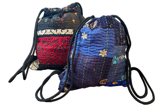Hands-free Drawstring Bag by Jen Stock
