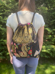 Hands-free Drawstring Bag by Jen Stock