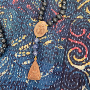 Signature ©️Goddess Necklace || new Current Offering with Wood OM #instock