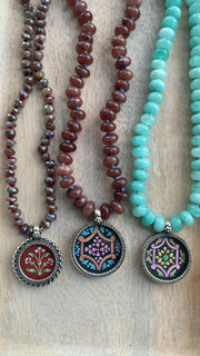 Block Print Necklaces