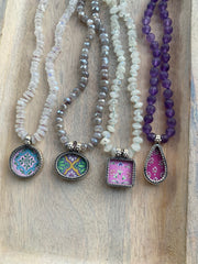 Block Print Necklaces