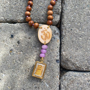 Signature ©️Goddess Necklace || new Current Offering with Wood OM #instock #onsale