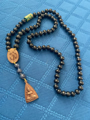 Signature ©️Goddess Necklace || new Current Offerings with Wood OM #instock