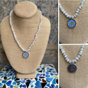 Block Print Necklaces (one-of-a-kind)