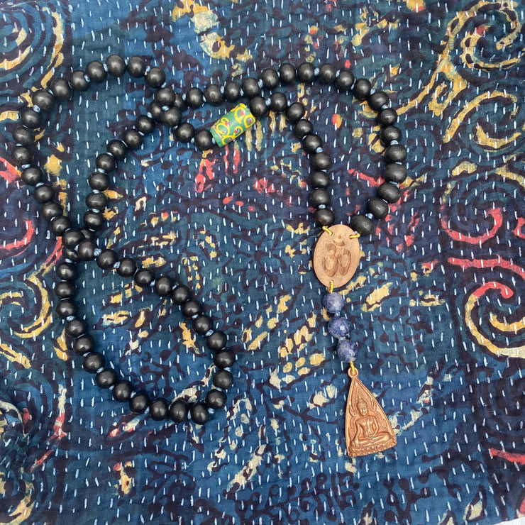 Signature ©️Goddess Necklace || new Current Offering with Wood OM #instock