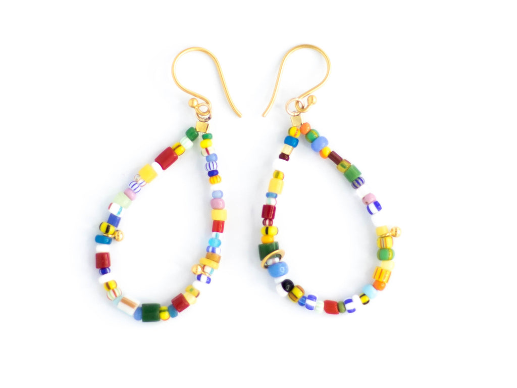 Off-White Women's Enameled Melt Chain Earrings