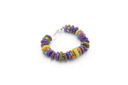 purple, bracelet, colorful, beads, colorful beaded bracelet