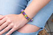 Happiness Colorful Statement Bracelet